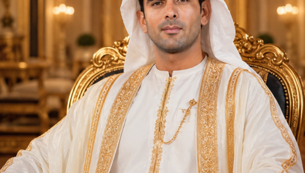 Royal Arabic Prince Look