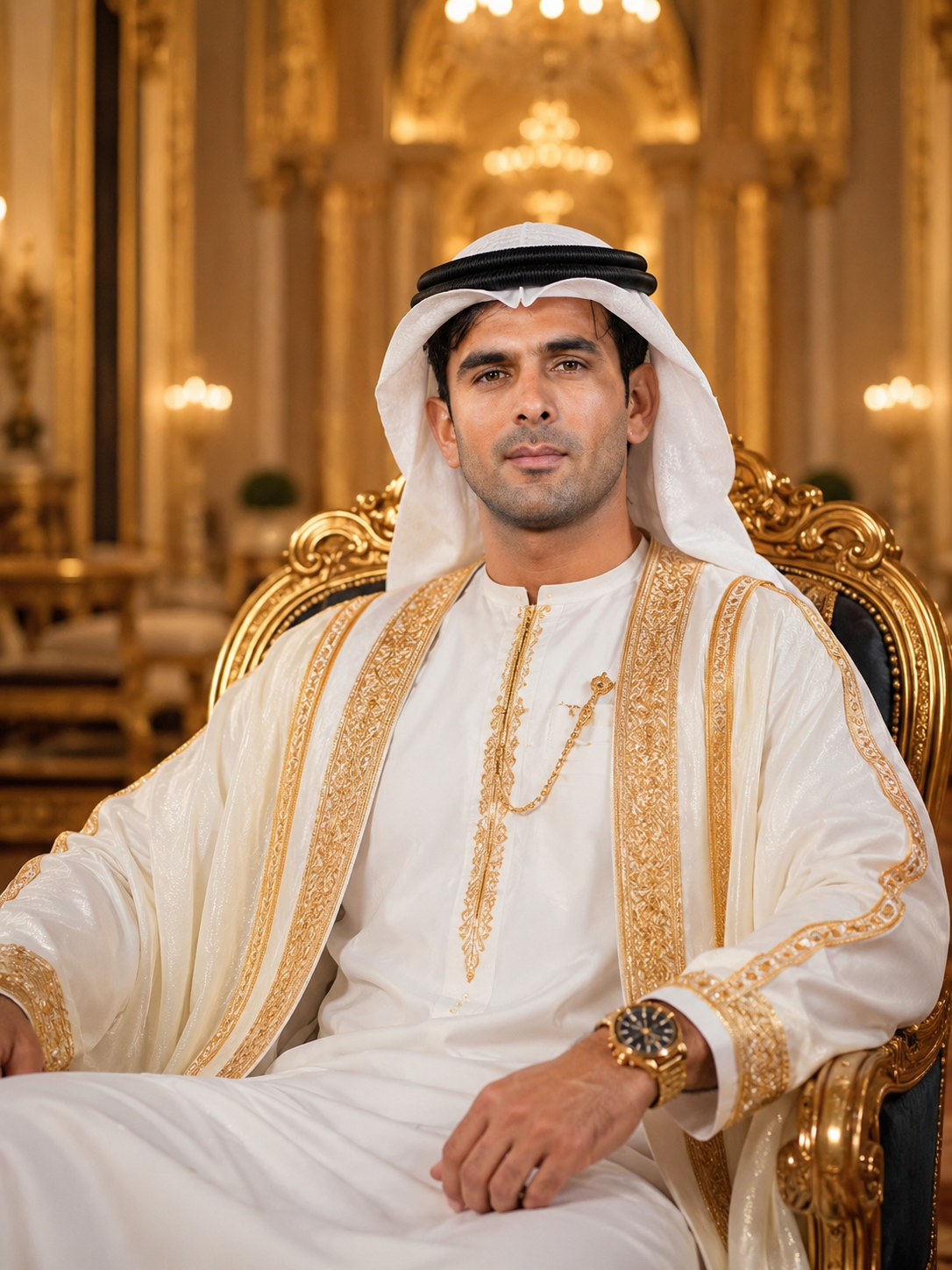 Royal Arabic Prince Look