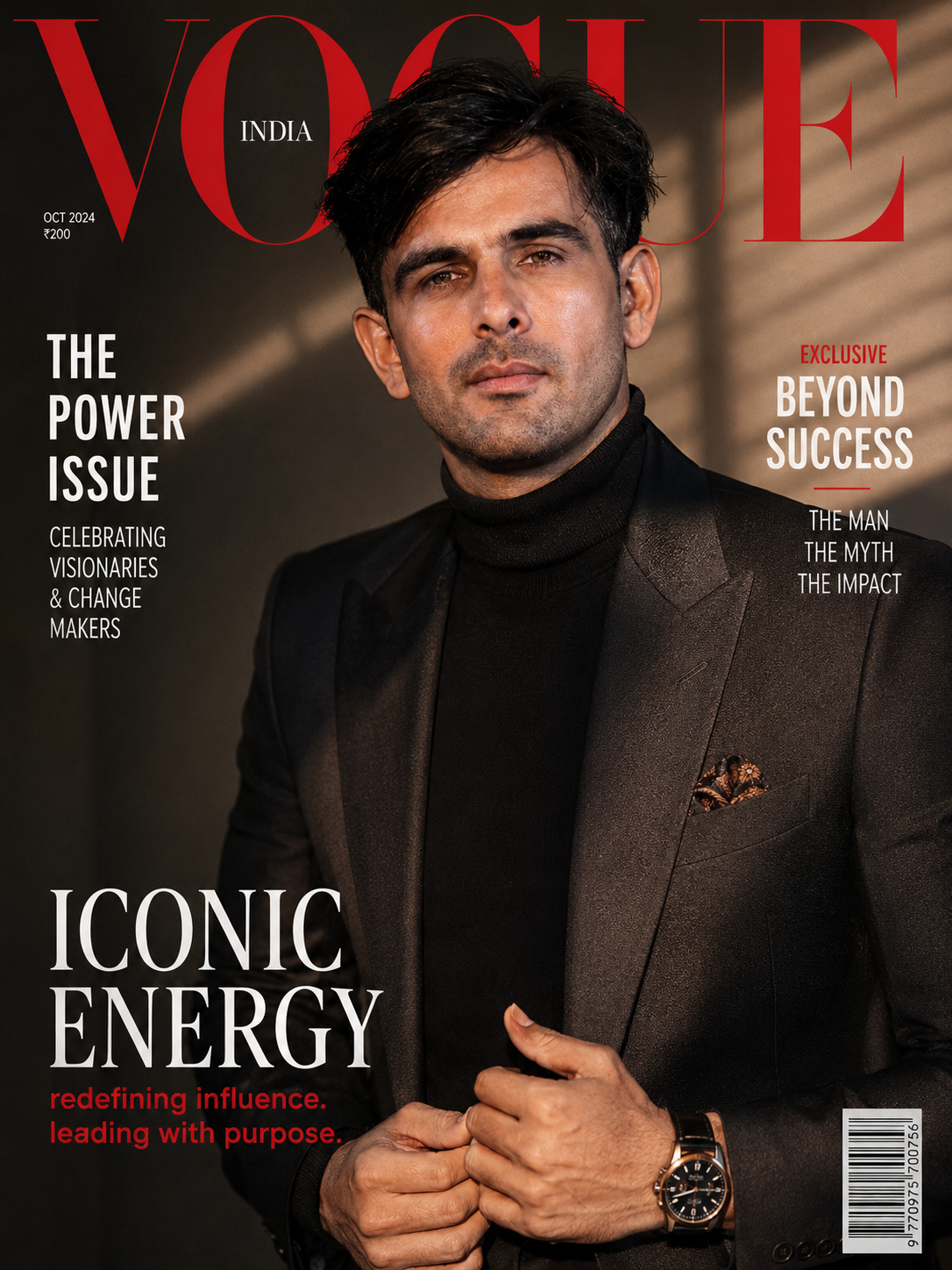 Celebrity Magazine Cover Style