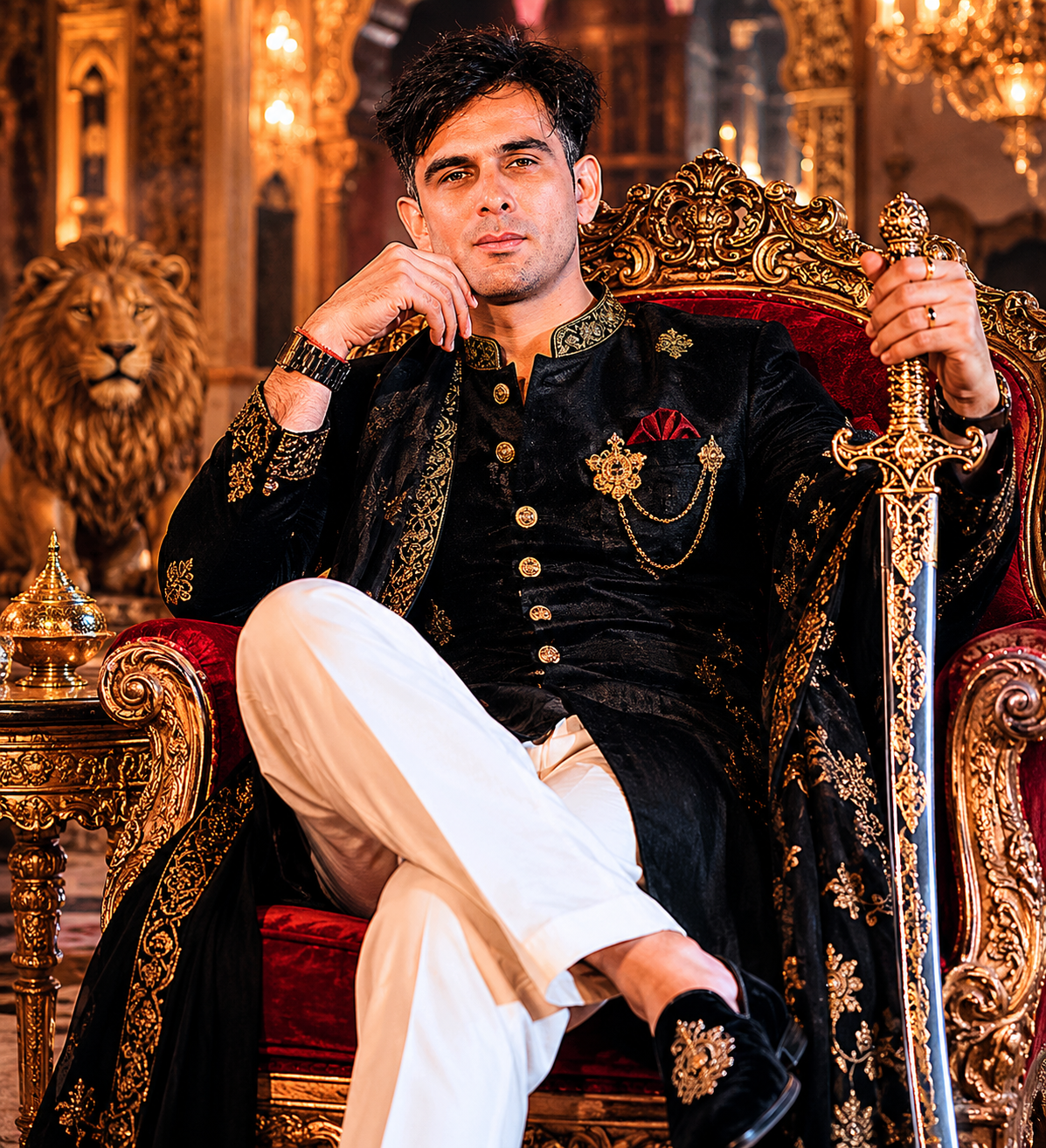  Royal Rajput King Look
