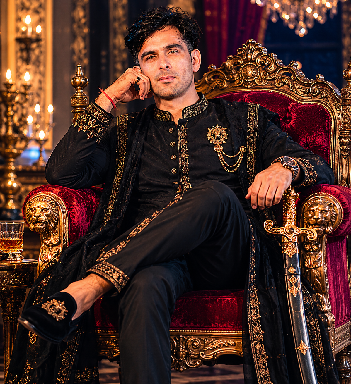  Royal Rajput King Look