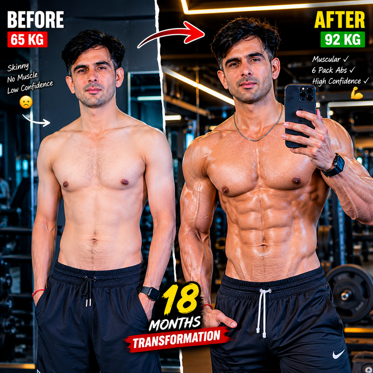 Before vs After Transformation