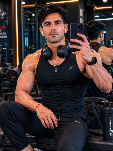 Luxury Fitness Influencer Look
