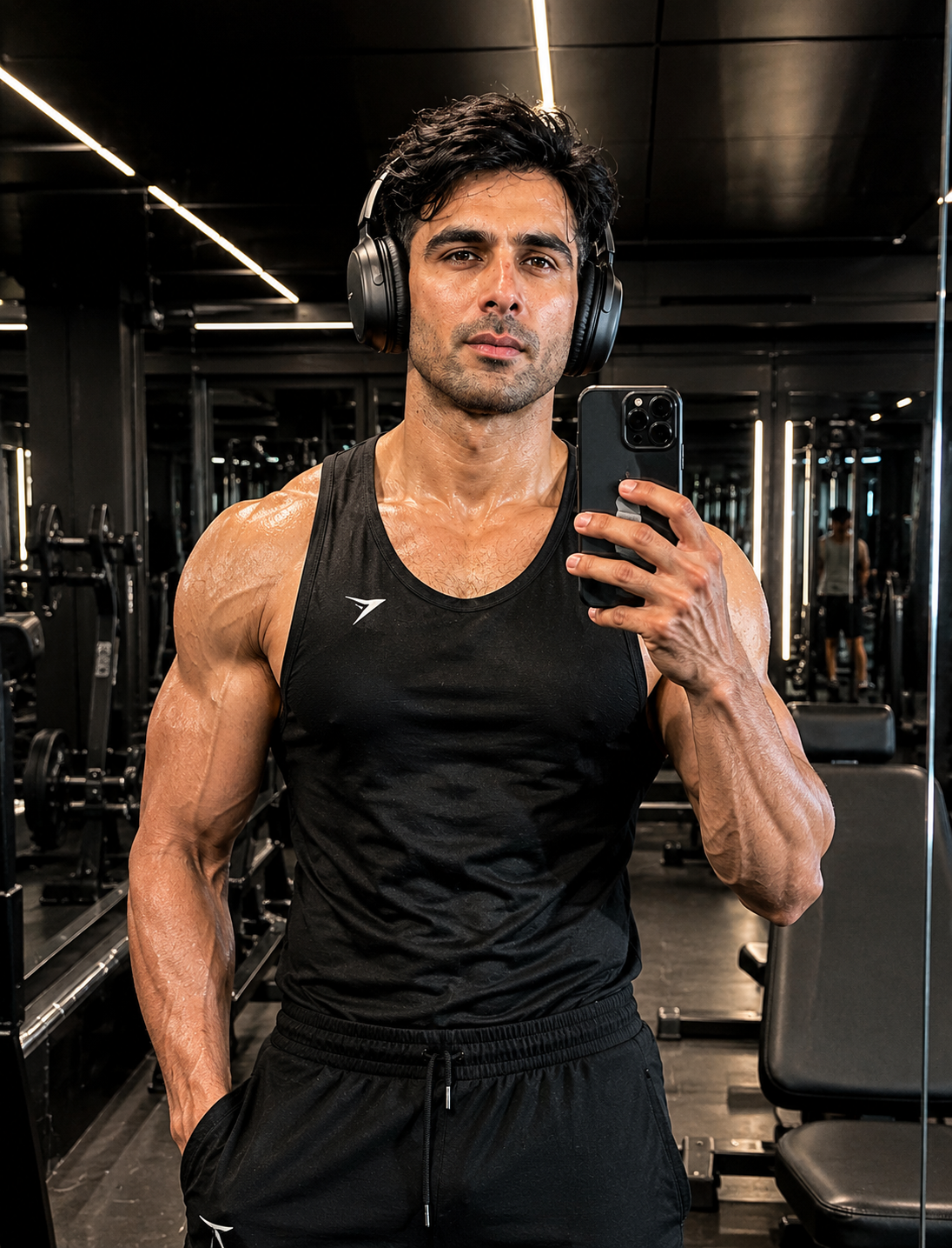 Luxury Fitness Influencer Look