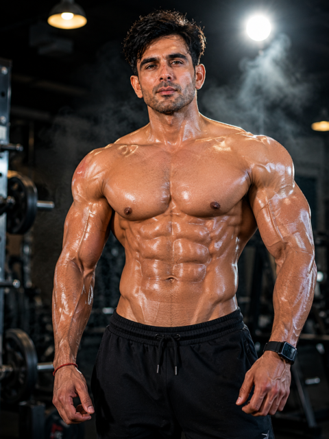 Hardcore Bodybuilder Scene