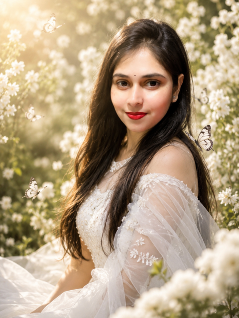Angelic White Garden