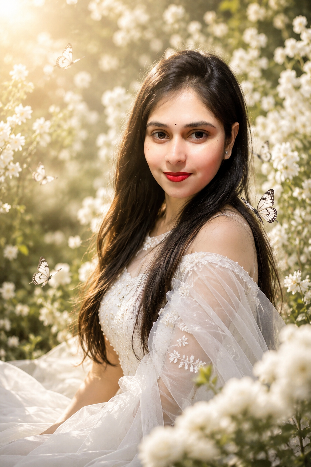 Angelic White Garden