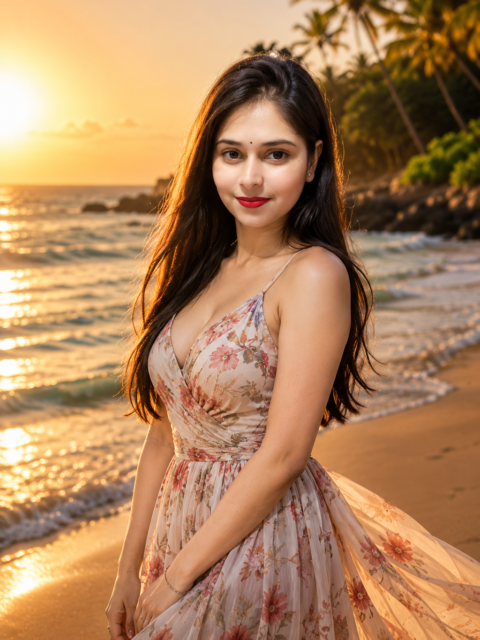 Tropical Beach Goddess