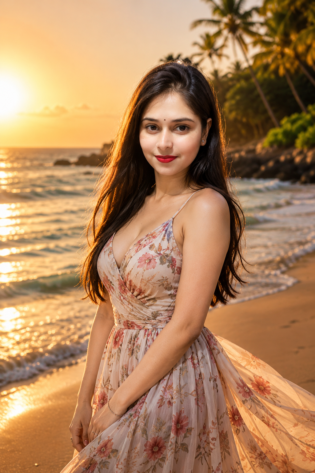 Tropical Beach Goddess