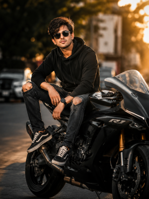 Bike Rider Attitude 🏍️